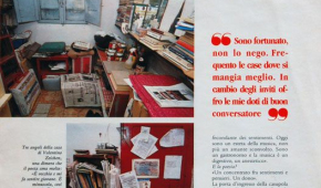 Vivo da re aspettando le ruspe. La mia casa, la mia vita: Valentino Zeichen, “Amica”, n. 8, 21 febbraio 1994
