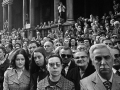 I funerali di Gabriella Bortolon uccisa davanti alla questura in via Fatebenefratelli da una bomba lanciata dall'anarchico stirneriano Gianfranco Bertoli, Milano, 1973