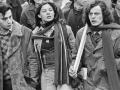 Manifestazione studentesca in piazza Santo Stefano, Milano, 1973