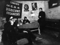 Nella sede dei disoccupati organizzati, Napoli, 1978