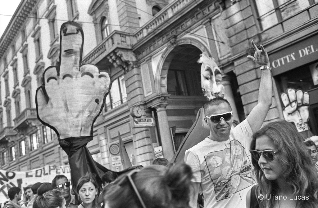 Manifestazione del primo maggio "May Day", organizzata dalla Cub, Milano, 2014