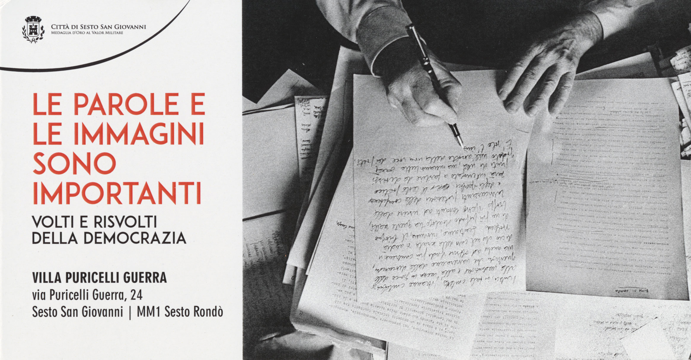 La forza delle parole, la forza delle immagini - Sesto San Giovanni, 2017