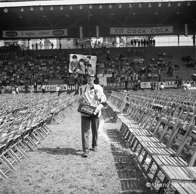 I Beatles al velodromo Vigorelli, Milano, 1965