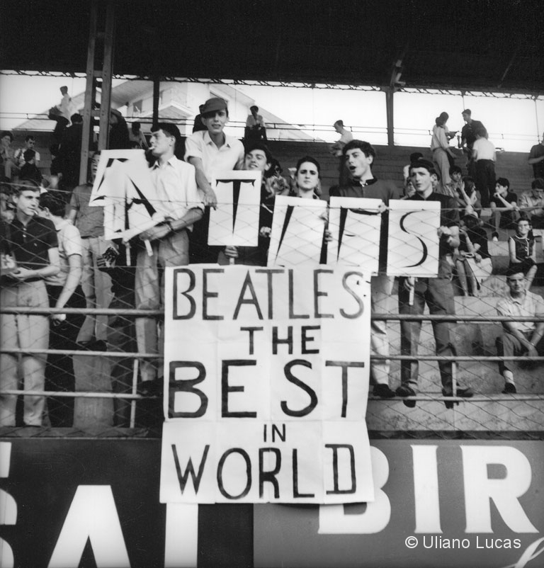 I Beatles al velodromo Vigorelli, Milano, 1965
