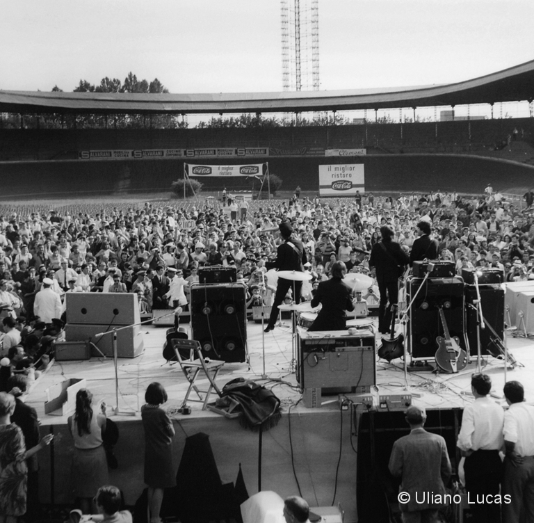I Beatles al velodromo Vigorelli, Milano, 1965