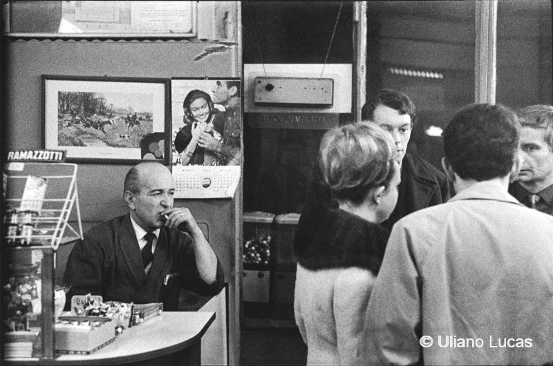 Al Genis bar, Milano, 1963 c.