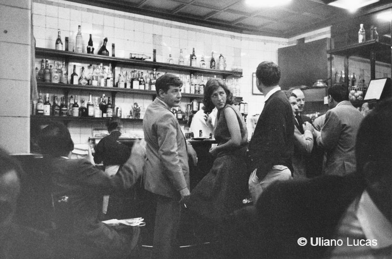 Al bar Giamaica, Milano, 1963 c.