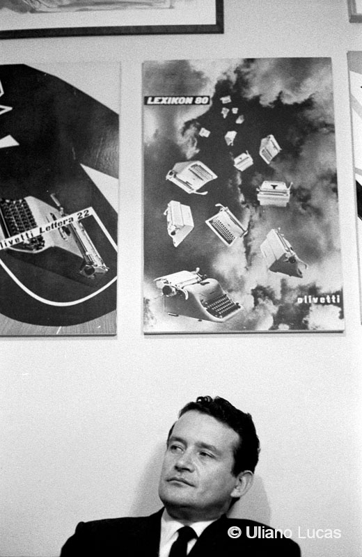 Il pittore e grafico Egidio Bonfante, Milano, 1964 c.