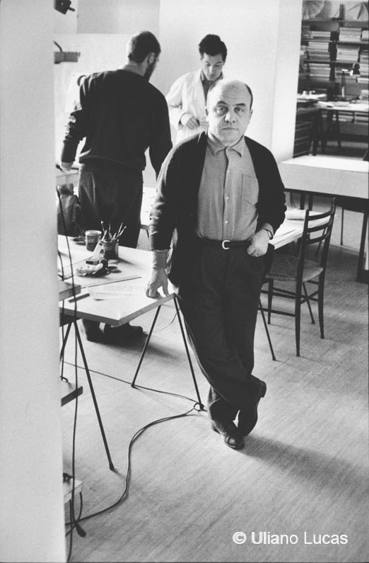 Il grafico Michele Provinciali, Milano, dicembre 1964