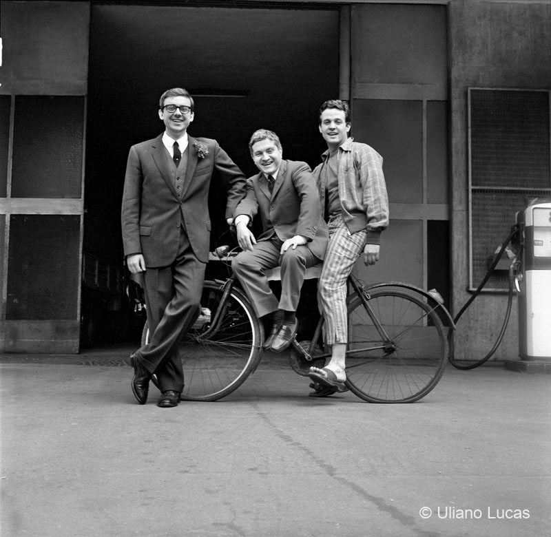Cochi, Renato e Bruno Lauzi, Milano, 1967 c.