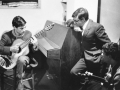 Paolo Ciarchi, Cochi Ponzoni e Lino Toffolo al Cab 64, Milano, 1966
