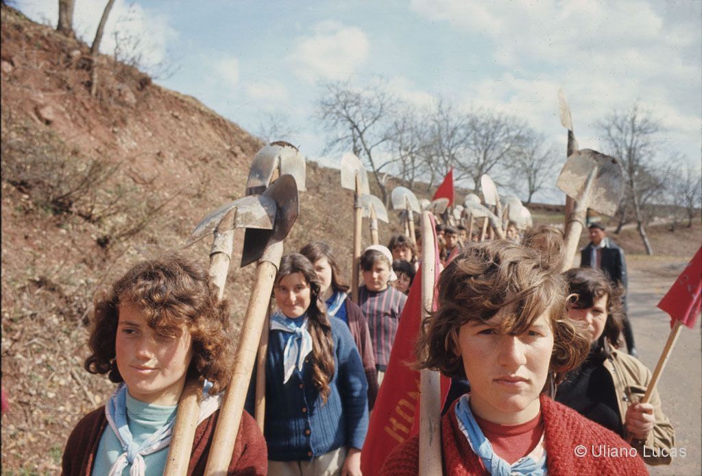 Brigades of labor, Albania, 1970