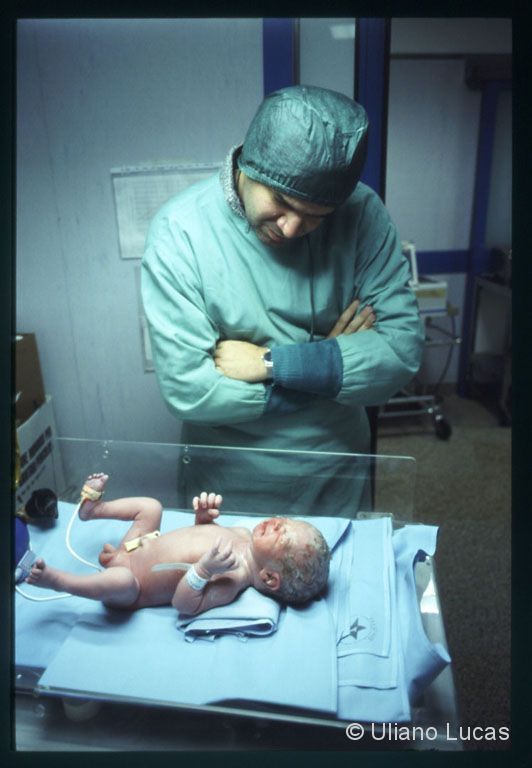 Obstetrics department at the hospital Bambin Gesù, Rome, 2000