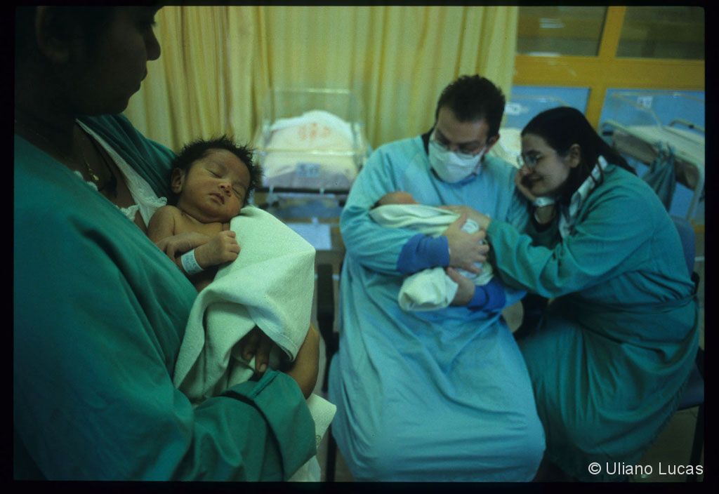 Neonatal ward at the hospital Fatebenefratelli, Rome, 2005 c.