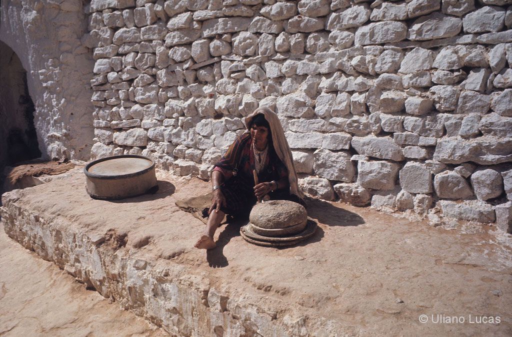 Villaggio nei pressi di Gajsa, Tunisia, 1971