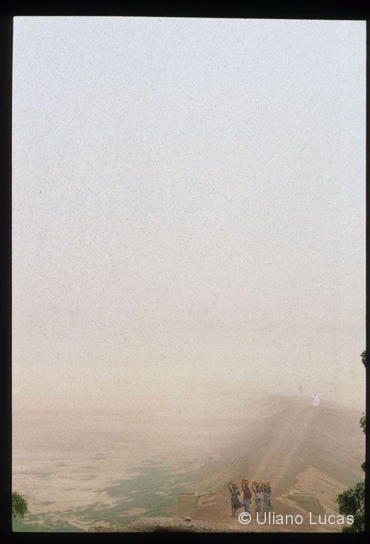Tempesta di sabbia nei pressi di Djennè, Mali, 1986