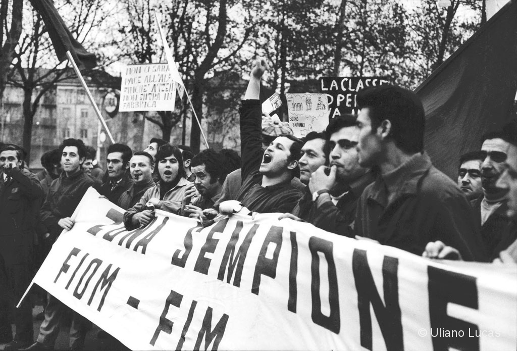 Strike of Alfa Romeo workers, Milan, January 1972