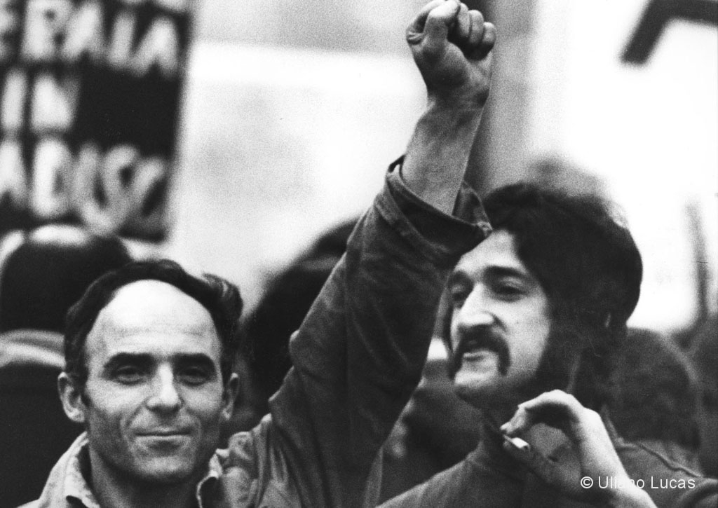 Alfa Romeo workers on strike, Milan, 1972