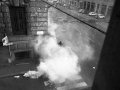Clashes between police and protesters in Larga road, when the policeman Antonio Annarumma died, Milan, 19 November 1969