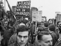 Alfa Romeo workers on strike, Milan, 1972