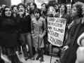 Presidium of Bloch workers for the defense of employment at the Vittorio Emanuele arcade, Milan, September 1973