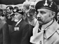 Veterans at the ceremony commemorating November 4th in Piazza Sant'Ambrogio, Milan, 1974