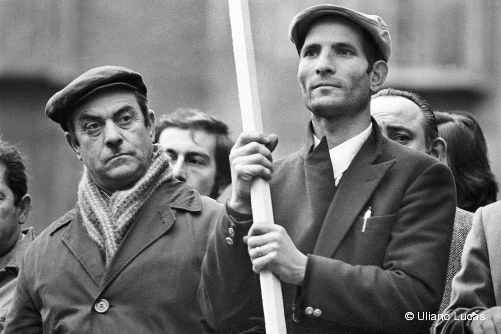 Corteo operaio alla Bovisa, Milano, 1969