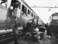 Il trasbordo degli emigrati al confine italo-svizzero, Luino, 23 dicembre 1974