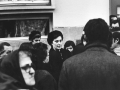 Licia Pinelli ai funerali del marito, Milano, 20 dicembre 1969