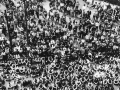 Sit-in del Movimento studentesco in piazzale Loreto, Milano, I maggio 1970