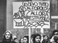 Manifestazione degli studenti delle scuole medie superiori, Milano, 18 novembre 1971