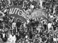 Corteo di Autonomia Operaia in piazza Duomo, Milano, aprile 1976