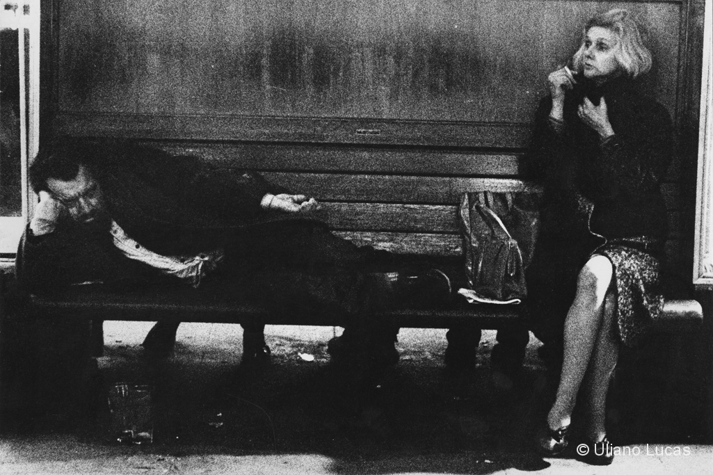Nell’atrio della stazione, Stoccarda, 1972 c.