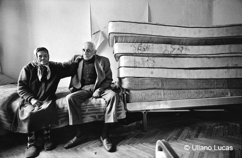 In un ospizio per anziani, Mostar (Bosnia-Erzegovina), 1992