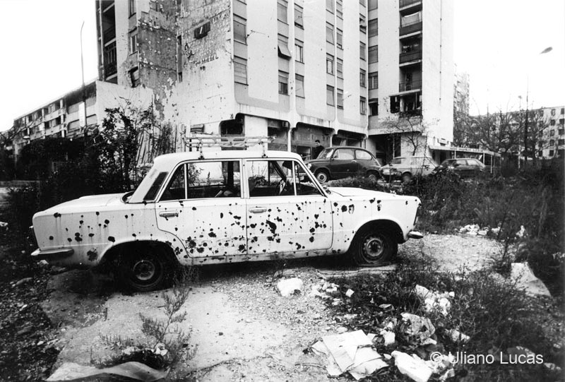 Quartiere musulmano, Mostar (Bosnia-Erzegovina), dicembre 1992