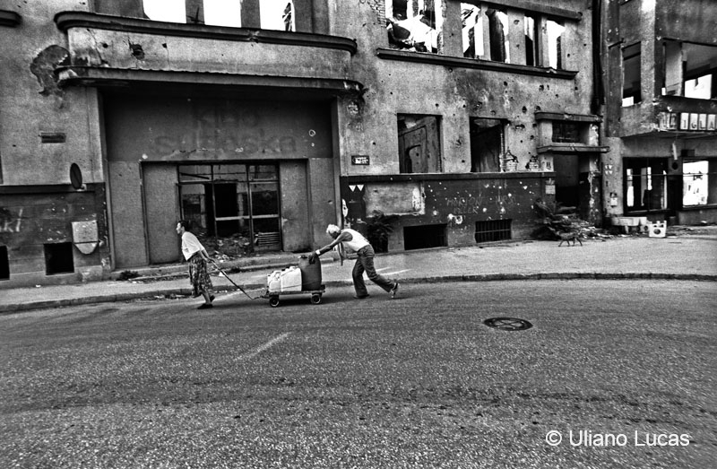 Approvigionamento dell'acqua, Sarajevo, 1993