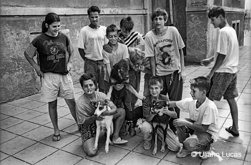 Giovani dell’orfanotrofio, Sarajevo, agosto 1993