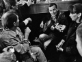 Festa nella redazione del quotidiano "Oslobodenje", Sarajevo, 1993