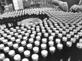 The bottling department at the plant of Campari, Sesto San Giovanni (Milan), 1990