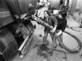 OIS service, cleaning and flushing manholes of the Municipality of Genoa, Genoa Voltri, 1994 c.