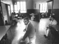 Male block at the psychiatric hospital of Cernusco sul Naviglio (Milan), 1978