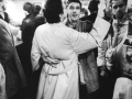 Party organized by the Centre for mental health in a café in Gambini road, Trieste, 1987