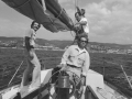 Former patients of the psychiatric hospital take a trip to the Gulf of Trieste, 1988