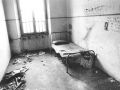 Room of a drug addict in the former psychiatric hospital into disuse, Trieste, 1988