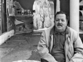 Al bar "Il posto delle fragole" nell'ex ospedale psichiatrico, Trieste, 1988