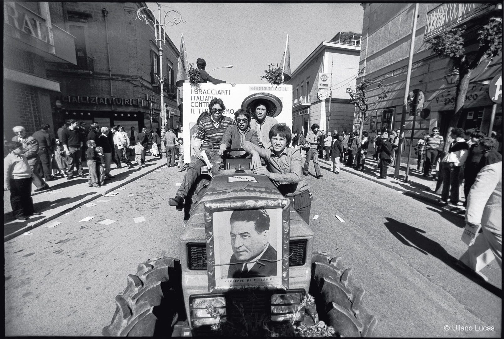 Manifestazione per il I maggio, Cerignola (Foggia), 1981