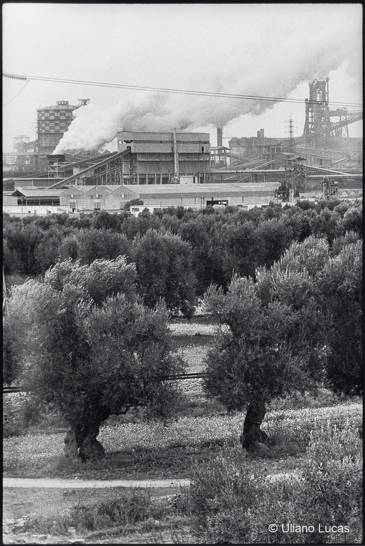 Acciaierie Italsider, ex Ilva,Taranto, 1980