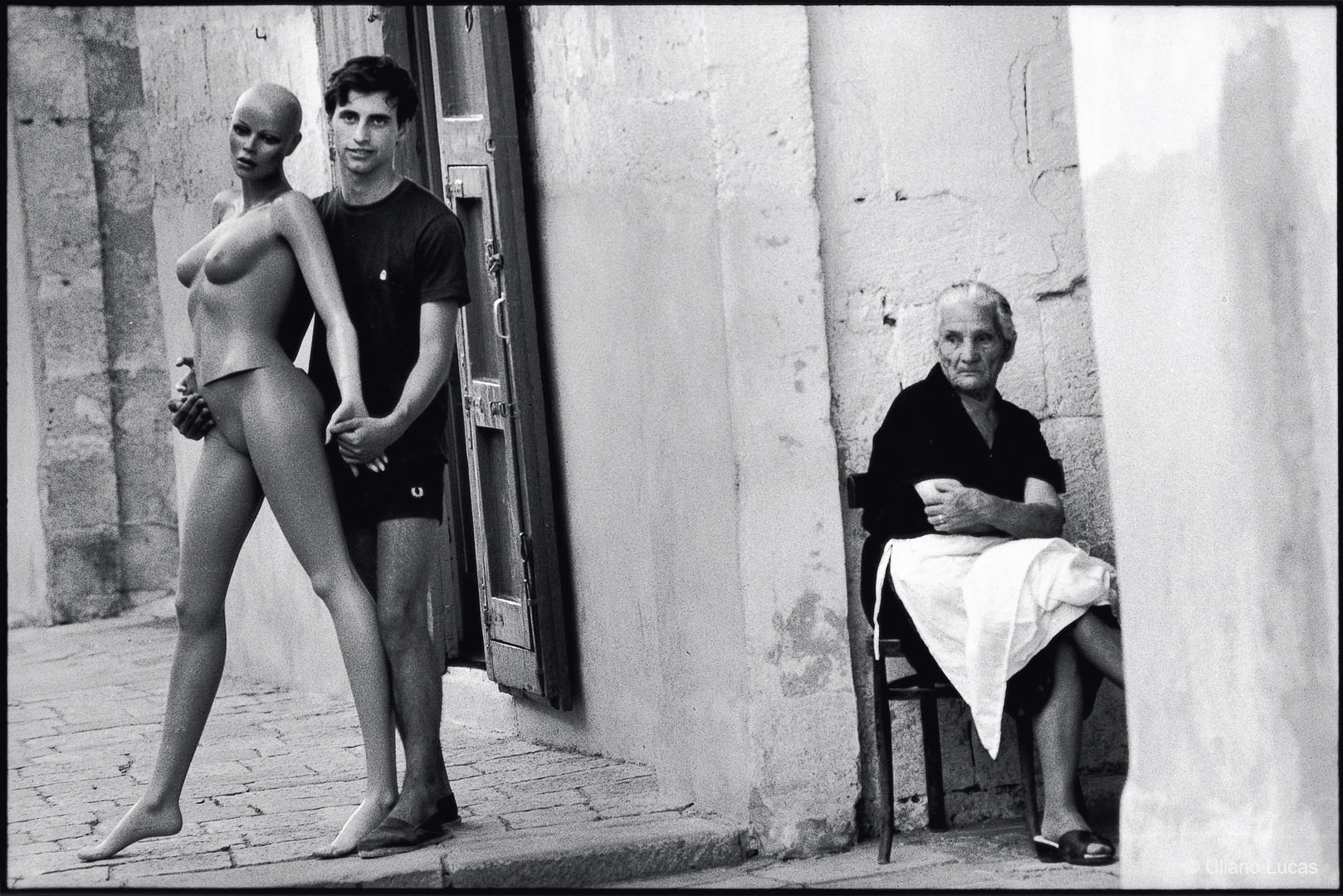 Per la strada a Nardò (Lecce), 1987