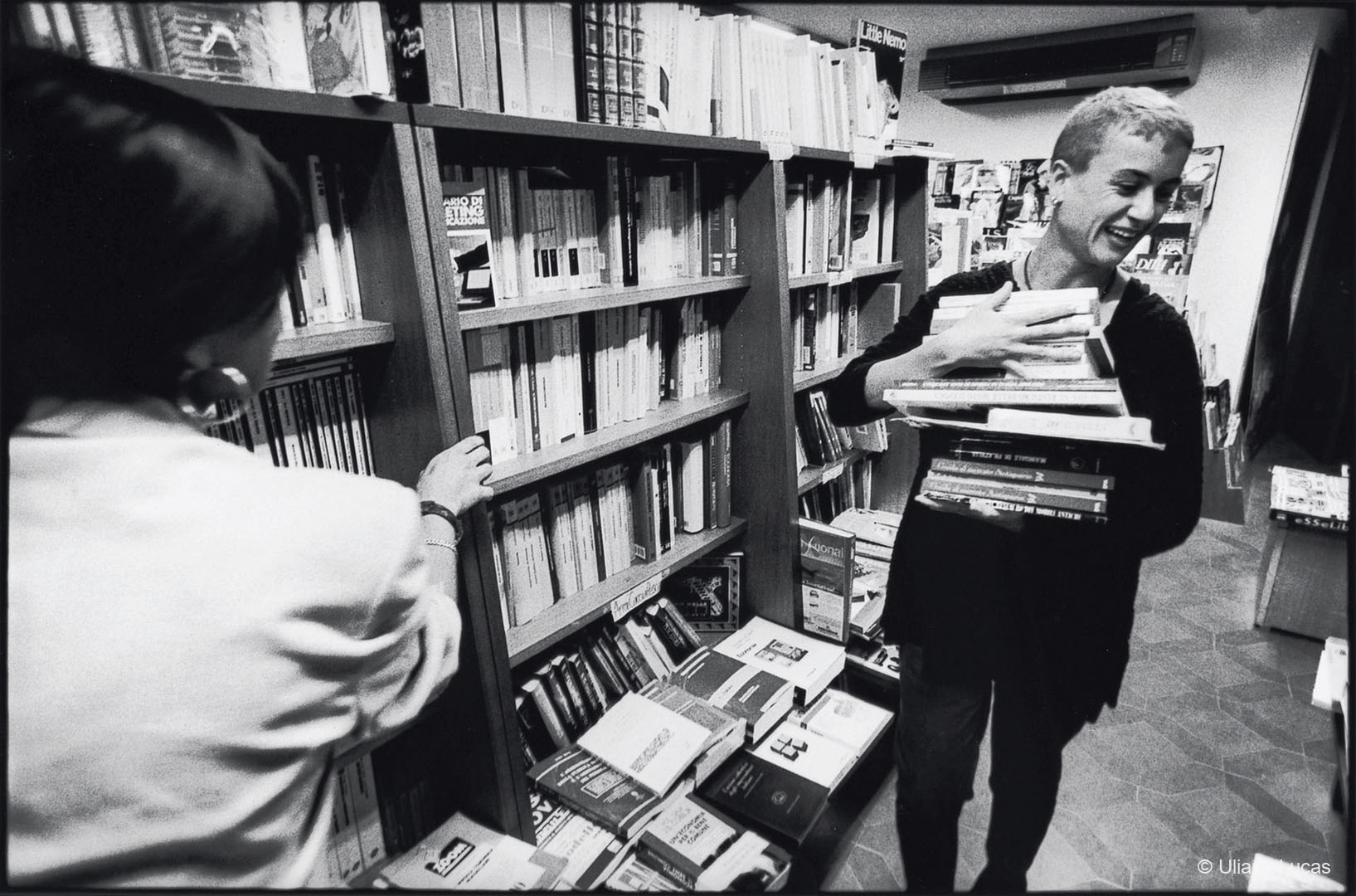 La libreria "Liberrima", Lecce, 1994
