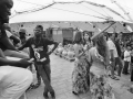 Durante il Suq Festival nel porto antico, Genova, 23 giugno 2014